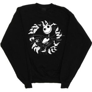 Li-cense Disney dames nightmare before christmas jack vleermuis cirkel sweatshirt