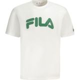 Fila - T-shirt - Wit - Gedurfd Logo - Katoen