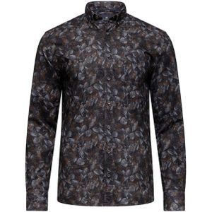 State of Art - Overhemd - Donker Blauw - Lange Mouw - 21425222