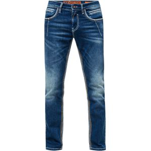 Rusty Neal - NEW YORK - Jeansbroek - Donkerblauw - Regular Fit
