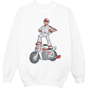 Li-cense Disney dames toy story 4 duke caboom pose sweatshirt