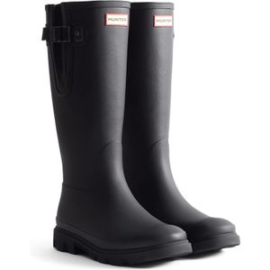 Huntervoor vrouwen. FRU0003251 Verstelbare regenlaarzen zwart (37), Plat, Geen, Casual