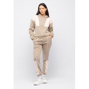 Tom Barron - Trainingspak - Bruin Lichtroze - Sweatstof - Lange Mouw