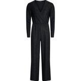 Only - Onlrich - Jumpsuit - Zwart - Lange Mouwen