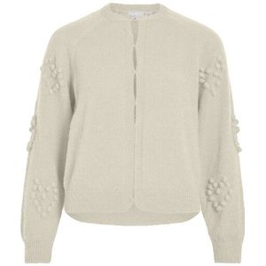 VILA - VIMERIT - Gebreid Vest - Taupe