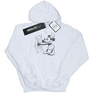 Li-cense Disney jongens mickey mouse stoomboot sketch hoodie