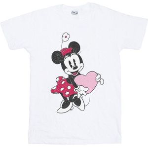 Li-cense Disney heren minnie mouse liefdeshart t-shirt