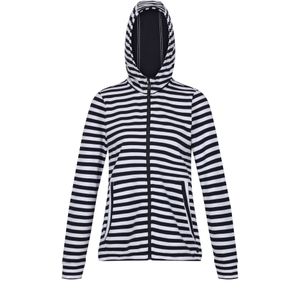 Regatta Dames bayla contrast gestreepte full zip hoodie