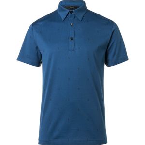 Billionaire - Polo Shirt - Blauw - Gemerceriseerde Jersey Katoen