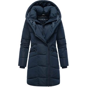 Marikoo - Virenaa - Gewatteerde Mantel - Met Layer-look & Fleecevoering