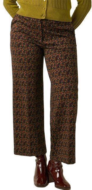 King Louie - Federica - Pantalon - Rood/Multicolour - 7/8 lengte