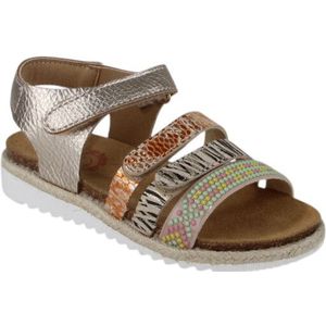 Develab - 48480-351 - Sandalen - Metallic - Leer