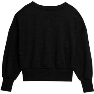 4F - Dames Logo Sweatshirt - Katoen en Polyester - Met Lange Mouwen