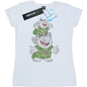 Li-cense Disney dames frozen handstacking trolls katoenen t-shirt