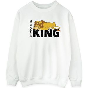 Li-cense Disney heren the lion king daddy is king sweatshirt