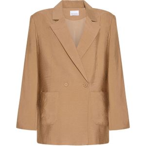Paola Oversize Blazer in Camel
