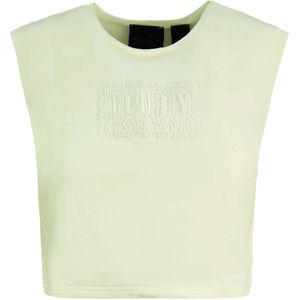 Puma - Fenty - Mouwloze Cropped Crew Neck Top - Vanille - Dames