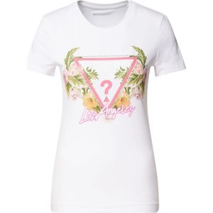 Guess Triangle bloemen t-shirt