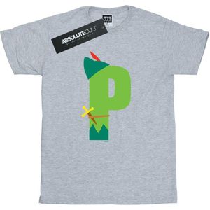 Li-cense Disney heren alfabet p is voor peter pan t-shirt