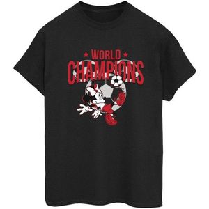 Li-cense Disney dames minnie mouse wereldkampioen katoenen vriend t-shirt