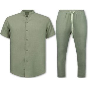 Enos Linnen zomerset linnen twinset