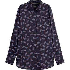 Scotch & Soda All over printed relaxed fit shirt folk floral