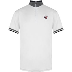 Rossignol - Virage - Poloshirt - Wit - Korte Mouw 3/4 Ritssluiting