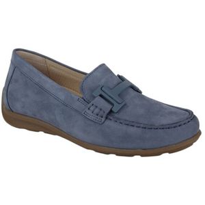 Gabor - 62.442.36 - Instappers - Blauw - Nubuck - Leer