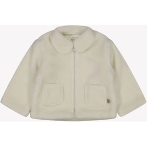 Calvin Klein Baby faux fur jas offwhite