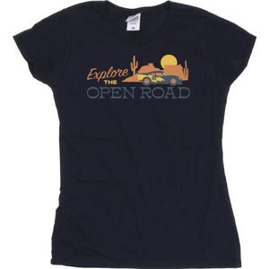 Li-cense Disney dames auto's verkennen de open weg katoenen t-shirt