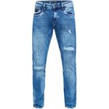 Rusty Neal - TORI - Jeansbroek - Slim Fit - Destroyed Denim