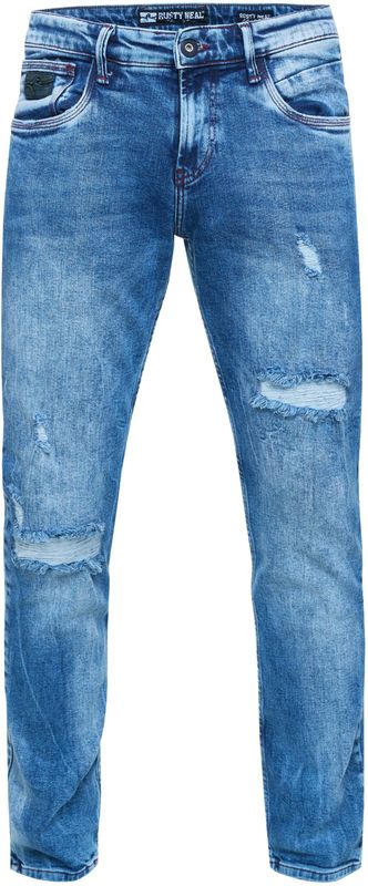 Rusty Neal - TORI - Jeansbroek - Slim Fit - Destroyed Denim