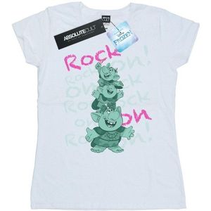 Li-cense Disney dames frozen trolls rock on katoenen t-shirt