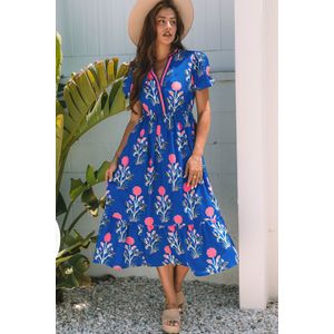 Bloemenprint Midi-jurk