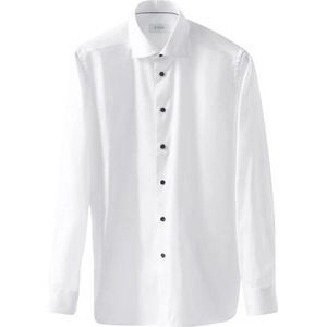 Eton Navy details signature twill shirt 100012358