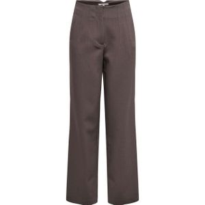 Only - Raven Life - High Waist Slit Pant - Bruin