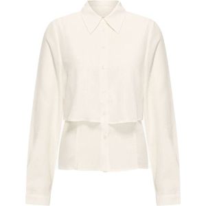 Aimee The Label - Blouse lange mouw - Midden blauw - LeahA5 longsleeve