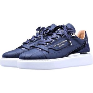 Benjamin Berner Raphael low top matt crocodile sneaker