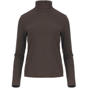 Tops - Bruin - Jersey Top - Lange Mouwen - Duurzame Stof