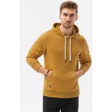 Ombre heren hoodie mosterd b979