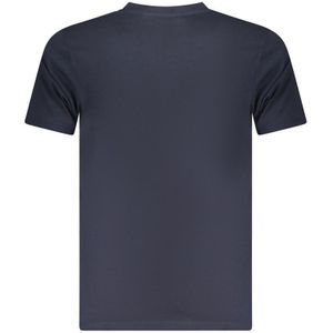 Cavalli Class - Blauwe Leeuw Grafische Tee - T-shirt - Heren - Katoen