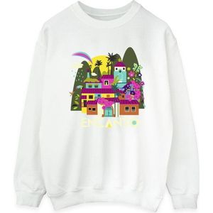Li-cense Disney dames encanto veel huizen sweatshirt