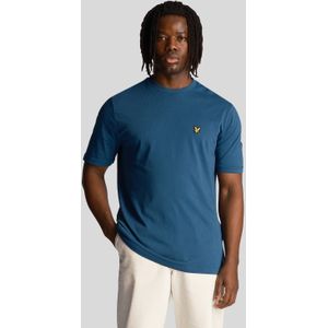 Lyle And Scott - Gewassen T-shirt - Marineblauw - Heren