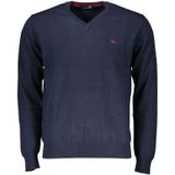 V-hals Trui Marineblauw