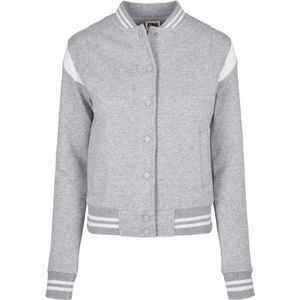 Urban Classics Dames college organic sweat jacket