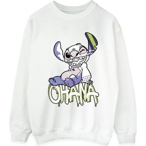Li-cense Disney dames lilo and stitch ohana graffiti sweatshirt