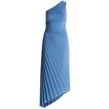 V by Vera Mont - Cocktailjurk - Lichtblauw - Materiaalmix met Stretch