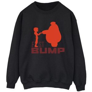 Li-cense Disney dames big hero 6 baymax fist bump cutout sweatshirt