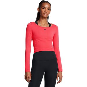 Under Armour - Vanish Train Seamless Top - Rood - Dames - Lange Mouwen