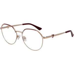 Guess - Roségouden Vierkante Optische Frames - Dames - Accessoires